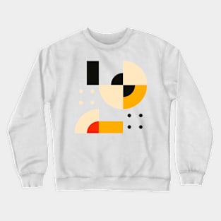 Shapes Pattern Crewneck Sweatshirt